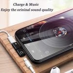 Zs-18182 2 Stück 2-in-1 8-Pin Stecker zu 8-Pin Lade- + 8-Pin Audio Buchse Ohrhörer Adapter, Unterstützt Anruf- & Lautstärkeregelung, Kompatibel mit IOS 13 System
