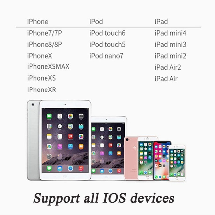 Zs-18182 2 Stück 2-in-1 8-Pin Stecker zu 8-Pin Lade- + 8-Pin Audio Buchse Ohrhörer Adapter, Unterstützt Anruf- & Lautstärkeregelung, Kompatibel mit IOS 13 System