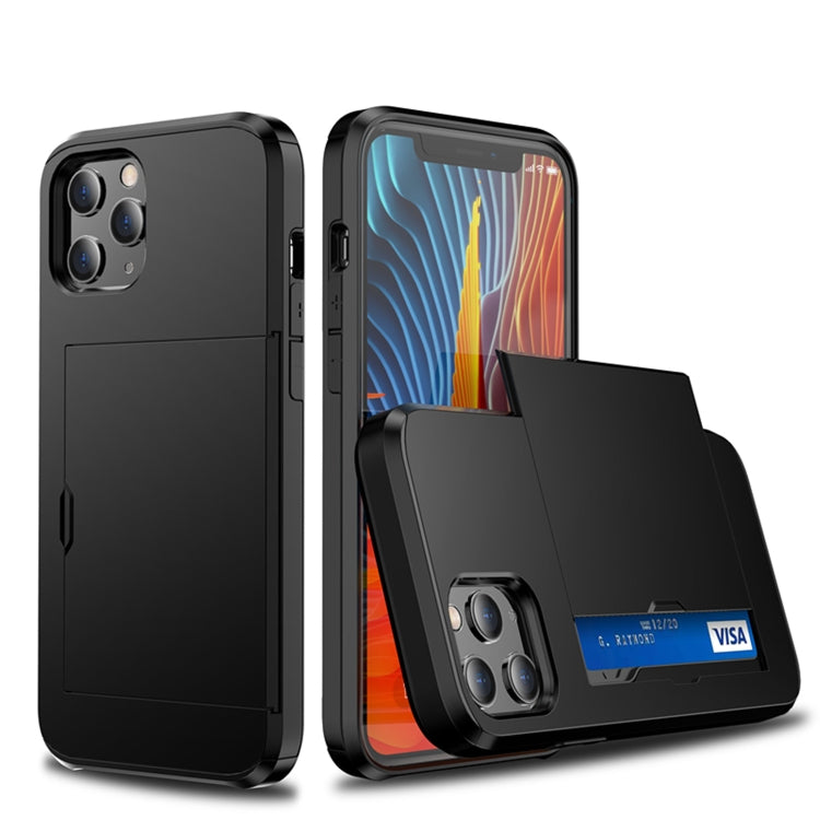 For iPhone 12 5.4 Shockproof Rugged Armor Protective Case with Card Slot, For iPhone 12 mini