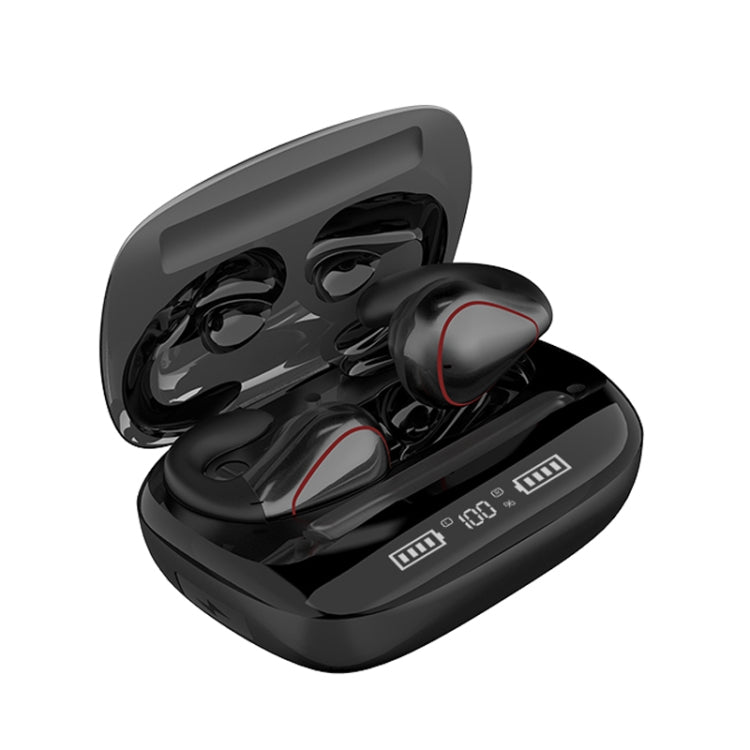 T20 TWS Bluetooth 5.0 Touch Kabelloser Bluetooth Ohrhörer mit Drei LED Akkuanzeige & Ladebox, Unterstützt Anrufe & Sprachassistent