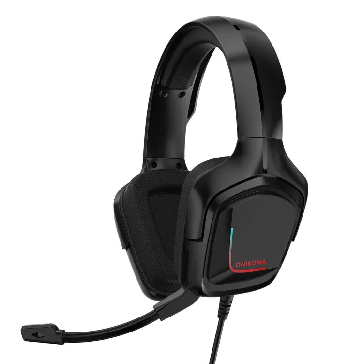 ONIKUMA K20 PS4 Headset Stereo Gaming Headset mit Mikrofon/LED-Licht für XBox One/Laptop Tablet