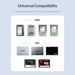 ORICO 2526C3 2,5 Zoll USB-C / Typ-C Tragbares Festplattengehäuse