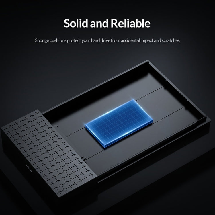 ORICO 2526C3 2,5 Zoll USB-C / Typ-C Tragbares Festplattengehäuse