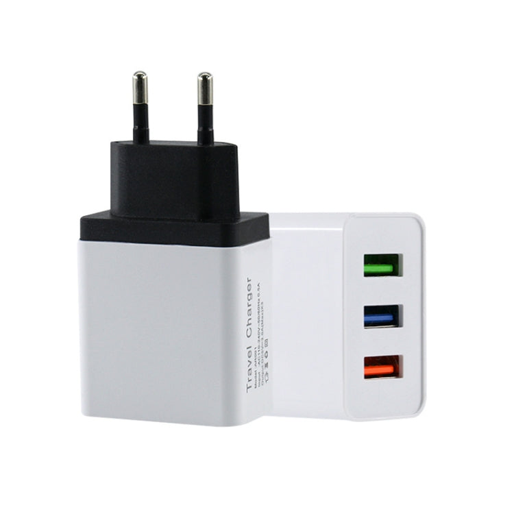 2 A 3USB Handy-Reiseladegerät EU-Stecker