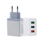 2 A 3USB Handy-Reiseladegerät EU-Stecker