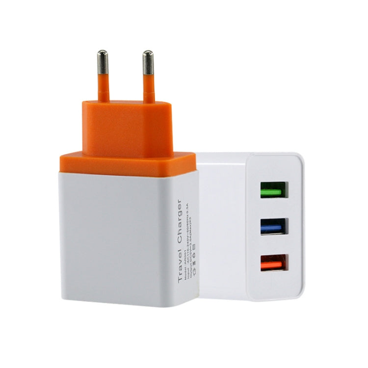 2 A 3USB Handy-Reiseladegerät EU-Stecker