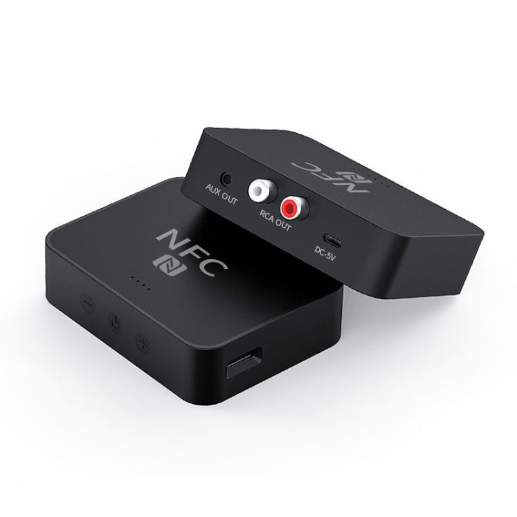 R6 NFC Bluetooth 5.0 Desktop-Musikempfänger Bluetooth-Empfänger, unterstützt TF-Karte