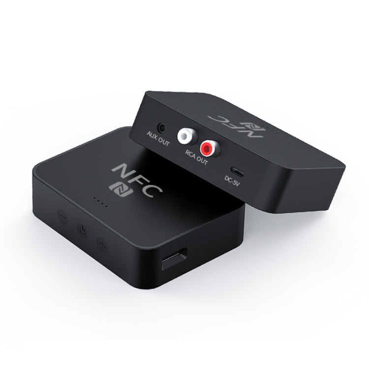 R6 NFC Bluetooth 5.0 Desktop-Musikempfänger Bluetooth-Empfänger, unterstützt TF-Karte