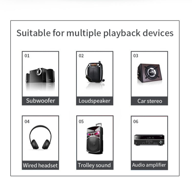 R6 NFC Bluetooth 5.0 Desktop-Musikempfänger Bluetooth-Empfänger, unterstützt TF-Karte