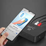 R6 NFC Bluetooth 5.0 Desktop-Musikempfänger Bluetooth-Empfänger, unterstützt TF-Karte