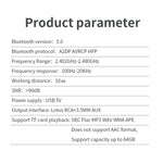 R6 NFC Bluetooth 5.0 Desktop-Musikempfänger Bluetooth-Empfänger, unterstützt TF-Karte