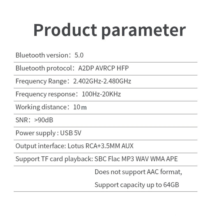 R6 NFC Bluetooth 5.0 Desktop-Musikempfänger Bluetooth-Empfänger, unterstützt TF-Karte