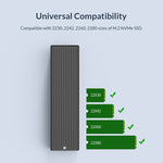 ORICO M2PV-C3 M.2 NVMe SSD Gehäuse, ORICO M2PV-C3