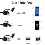 3-in-1 USB HD Digital Inspektions Otoskop Ohr-Typ Digital Endoskop Ohrenschmalz