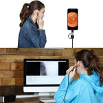 3-in-1 USB HD Digital Inspektions Otoskop Ohr-Typ Digital Endoskop Ohrenschmalz