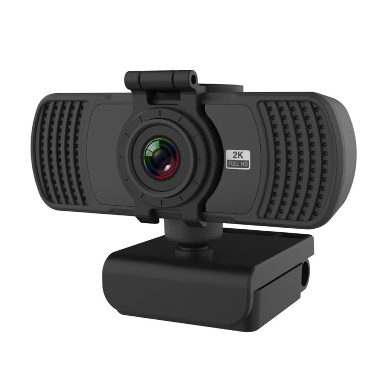 Richwell PC-06 Mini 360 Grad drehbare 4,0 MP HD Autofokus PC-Webcam mit Geräuschreduzierendem Mikrofon
