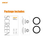 2 STÜCK ENKAY Hat-Prince 3D Vollbild Soft PC Edge + PMMA HD Displayschutzfolie, für Huawei Watch GT 2 42mm, für Samsung Galaxy Active 2 40mm, für Samsung Galaxy Active 2 44mm, für Xiaomi Mi Band 4, für Fitbit Versa 2