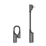 ENKAY ENK-AT103 8-Pin zu 3,5mm Audio & 8-Pin Lade Schnittstellen Konverter Zinklegierung Adapter, 3,5mm Audio & 8-Pin Ladeanschluss