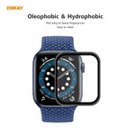 ENKAY Hat-Prince 3D Vollbild-PET-Displayschutzfolie, gebogen, heißbiegebar, HD-Qualität für Apple Watch Series 6/5/4/SE (40 mm)