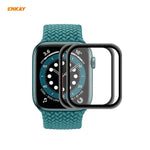 2 Stück ENKAY Hat-Prince 3D Vollbild-Displayschutzfolie aus weichem PC-Rand + PMMA HD-Displayschutzfolie, für Apple Watch 6/5/4/SE 44 mm und 40 mm