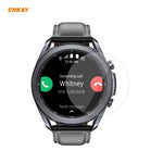 2 Stück ENKAY Hat-Prince Klare HD PET-Displayschutzfolie, für Samsung Galaxy Watch3 45 mm und Samsung Galaxy Watch3 41 mm