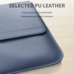4 in 1 Universelle Laptop-Halter PU Wasserdichte Schutz-Handgelenk Laptop-Tasche, 11/12 Zoll, 13/14 Zoll, 15/16 Zoll