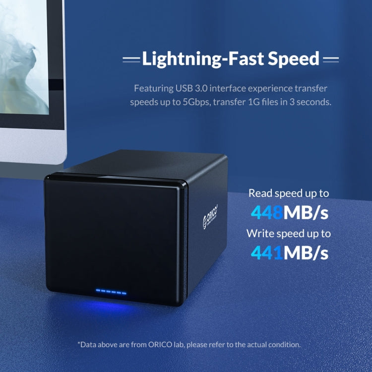ORICO NS200RU3 2-Bay USB3.0 Festplattengehäuse mit Raid, NS200RU3