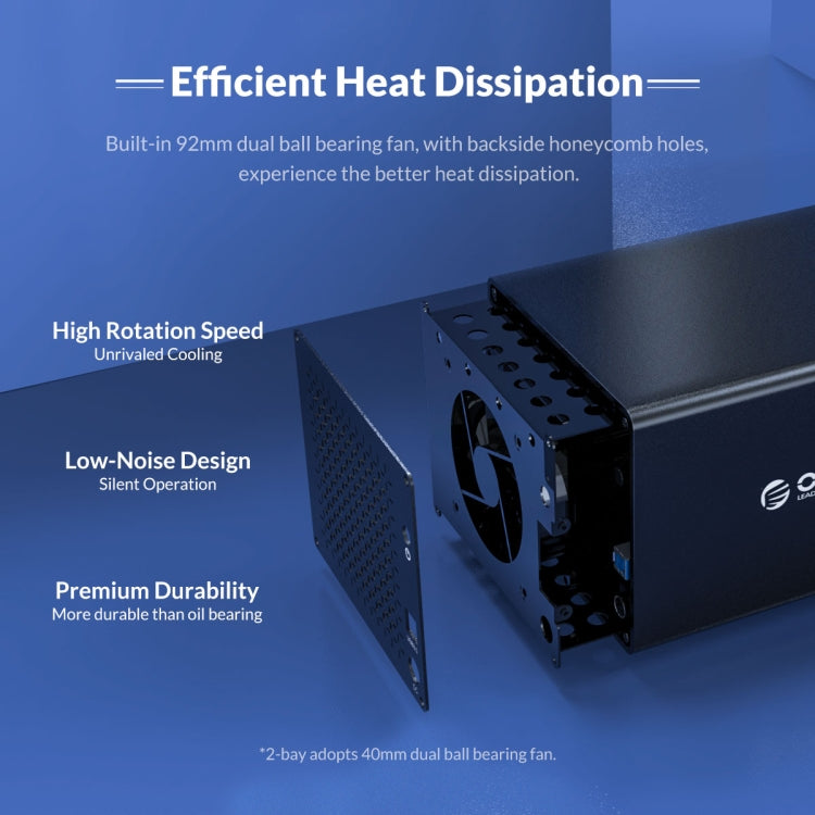 ORICO NS200RU3 2-Bay USB3.0 Festplattengehäuse mit Raid, NS200RU3