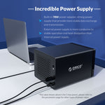 ORICO NS200RU3 2-Bay USB3.0 Festplattengehäuse mit Raid, NS200RU3