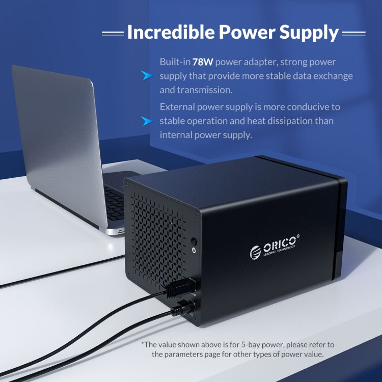 ORICO NS200RU3 2-Bay USB3.0 Festplattengehäuse mit Raid, NS200RU3