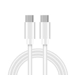 2-in-1 PD 20W Einzel-USB-C / Typ-C Port Reise-Ladegerät + 3A PD 3.0 USB-C / Typ-C auf USB-C / Typ-C Schnelllade-Datenkabel-Set, Kabellänge: 1m, US-Stecker, 20W 1m