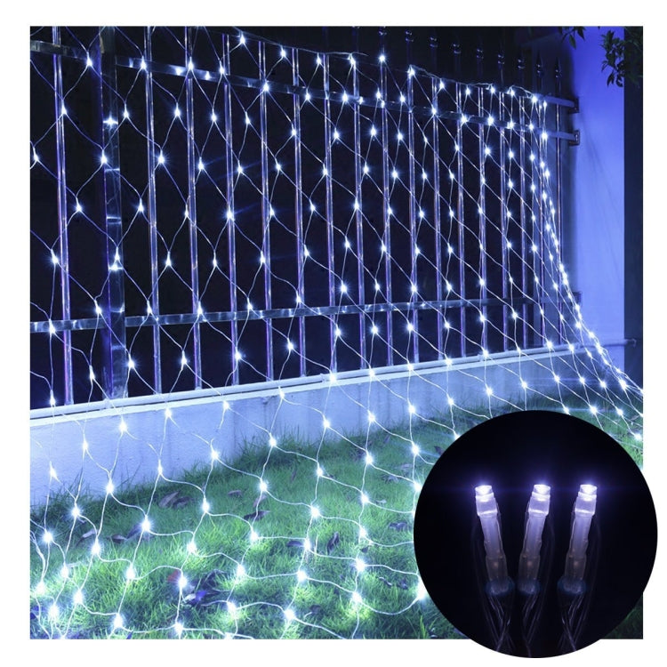4x6m 672 LEDs Wasserdichte Fischernetzlichter, Lichterkette, Lichtervorhang, Märchenhochzeitsparty, Weihnachtsdekoration, Lampen 220V, EU-Stecker