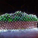 4x6m 672 LEDs Wasserdichte Fischernetzlichter, Lichterkette, Lichtervorhang, Märchenhochzeitsparty, Weihnachtsdekoration, Lampen 220V, EU-Stecker