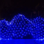 4x6m 672 LEDs Wasserdichte Fischernetzlichter, Lichterkette, Lichtervorhang, Märchenhochzeitsparty, Weihnachtsdekoration, Lampen 220V, EU-Stecker