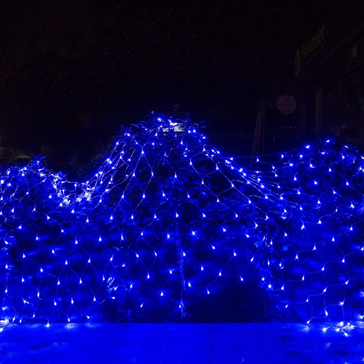 4x6m 672 LEDs Wasserdichte Fischernetzlichter, Lichterkette, Lichtervorhang, Märchenhochzeitsparty, Weihnachtsdekoration, Lampen 220V, EU-Stecker