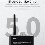 ZS-SGD09 3-in-1 Digital-zu-Analog Bluetooth 5.0 Empfänger & Sender