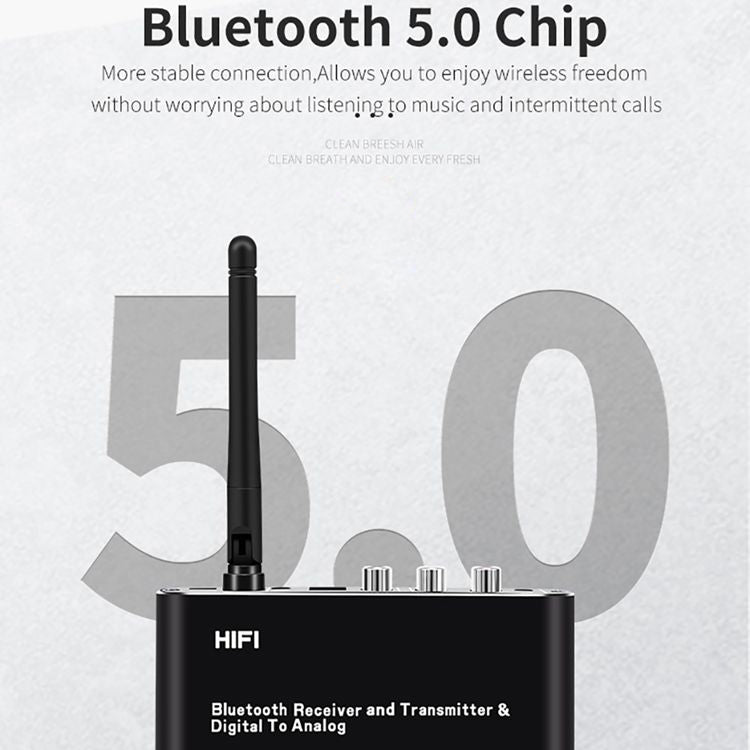 ZS-SGD09 3-in-1 Digital-zu-Analog Bluetooth 5.0 Empfänger & Sender
