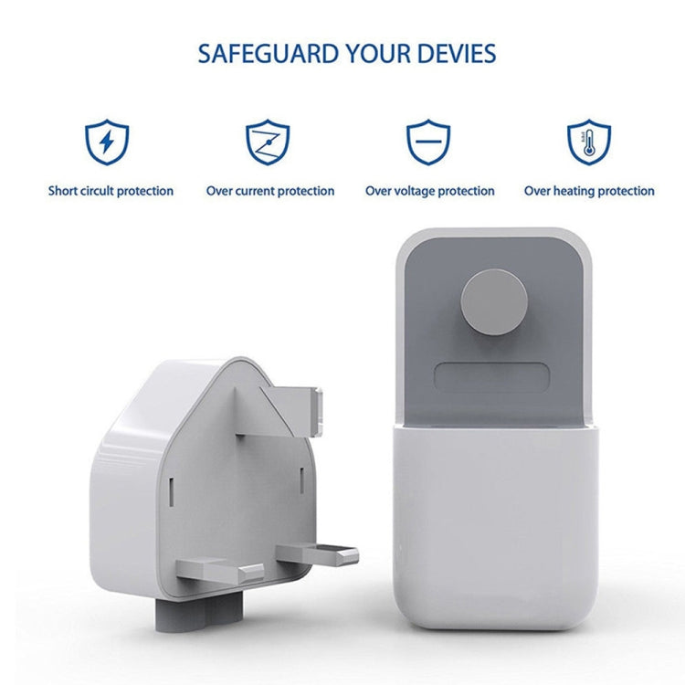 PD3.0 30W USB-C / Typ-C Schnittstelle Universal-Reise-Ladegerät mit abnehmbarem Fuß, UK-Stecker, UK-Stecker