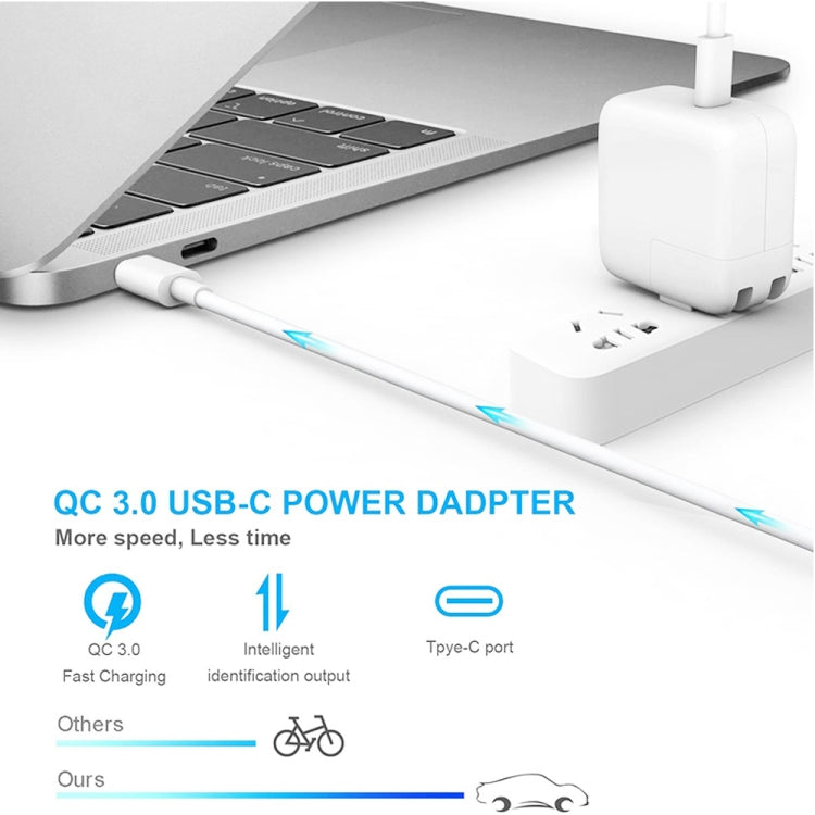 PD3.0 30W USB-C / Typ-C Schnittstelle Universal-Reise-Ladegerät mit abnehmbarem Fuß, UK-Stecker, UK-Stecker
