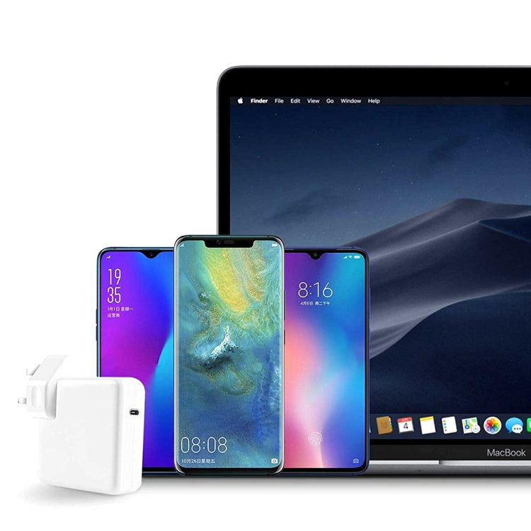 PD3.0 30W USB-C / Typ-C Schnittstelle Universal-Reise-Ladegerät mit abnehmbarem Fuß, UK-Stecker, UK-Stecker