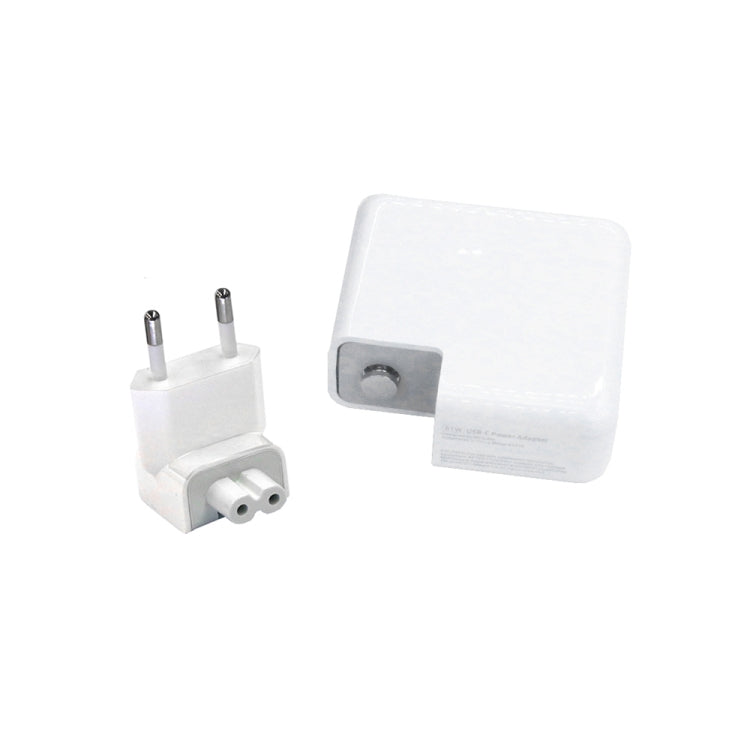 2 in 1 PD3.0 30W USB-C / Type-C Travel Charger with Detachable Foot + PD3.0 3A USB-C / Type-C to USB-C / Type-C Fast Charge Data Cable Set, Cable Length: 1m, EU Plug, 1m EU Plug
