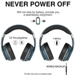 VJ320 Bluetooth 5.0 Kopfbügel Faltbare Kabellose Kopfhörer Unterstützt TF-Karte mit Mikrofon, VJ320 Schwarz, VJ320 Blau, VJ320 Rot, VJ320 Weiß