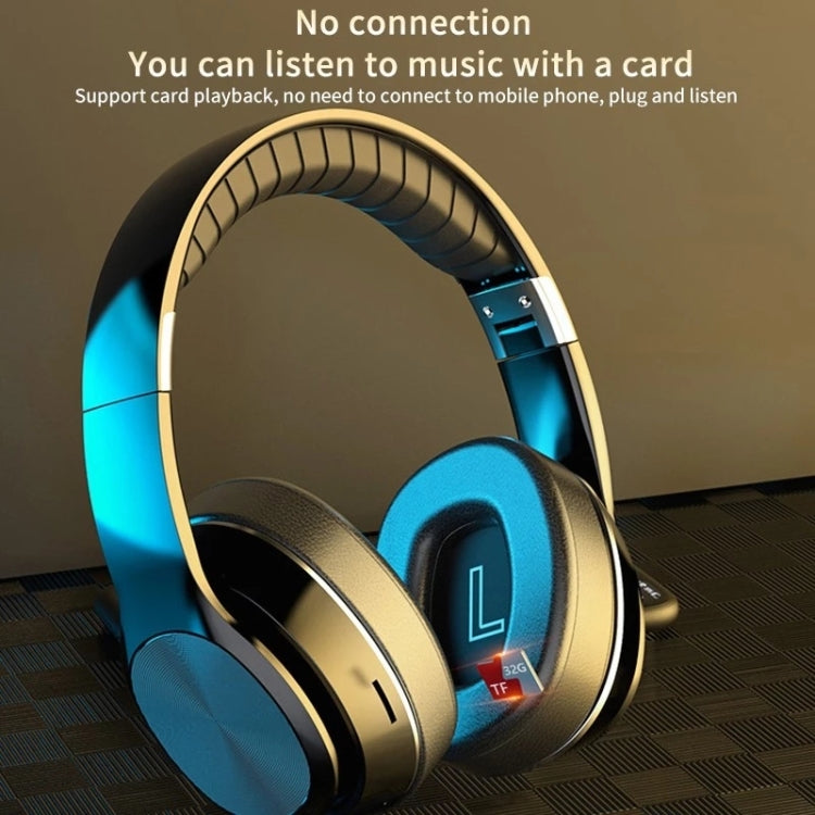 VJ320 Bluetooth 5.0 Kopfbügel Faltbare Kabellose Kopfhörer Unterstützt TF-Karte mit Mikrofon, VJ320 Schwarz, VJ320 Blau, VJ320 Rot, VJ320 Weiß