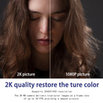 C5 4 Millionen Pixel Autofokus 2K Full HD Webcam 360 Grad Drehung USB Treiberfreie Live-Übertragungs-Webkamera mit Mikrofon, C5