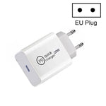 SDC-20W PD 20W Einzelladegerät mit USB-C / Typ-C Schnittstelle, EU-Stecker, US-Stecker, UK-Stecker