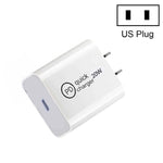 SDC-20W PD 20W Einzelladegerät mit USB-C / Typ-C Schnittstelle, EU-Stecker, US-Stecker, UK-Stecker