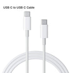 SDC-20W 2-in-1 PD 20W USB-C / Type-C Reise-Ladegerät + 3A PD 3.0 USB-C / Type-C zu USB-C / Type-C Schnelllade-Datenkabel-Set, Kabellänge: 1m, US Stecker, EU Stecker, UK Stecker