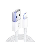 XJ-019 2,4A USB Stecker zu 8-Pin Stecker Schnittstellen Schnelllade-Datenkabel, Länge: 3m, 8-Pin