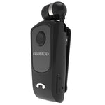 F920 CSR4.1 Einziehbares Kabel Anrufer Vibrationserinnerung Diebstahlschutz Bluetooth Headset, Schwarz, Weiß, Gold, Silber, Grau