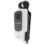 F920 CSR4.1 Einziehbares Kabel Anrufer Vibrationserinnerung Diebstahlschutz Bluetooth Headset, Schwarz, Weiß, Gold, Silber, Grau